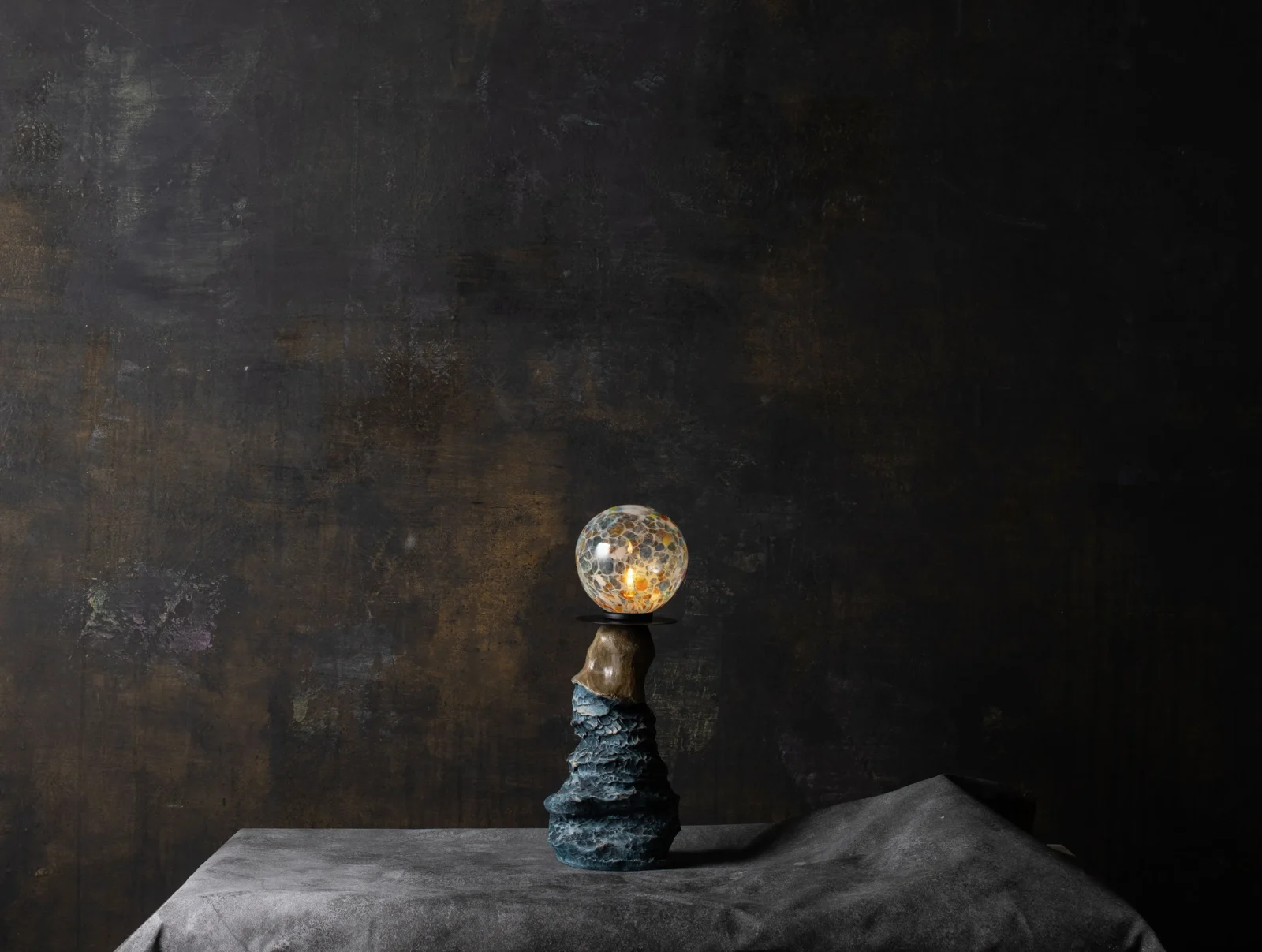 Abyss No. 2 Table Lamp in Stoneware — 2