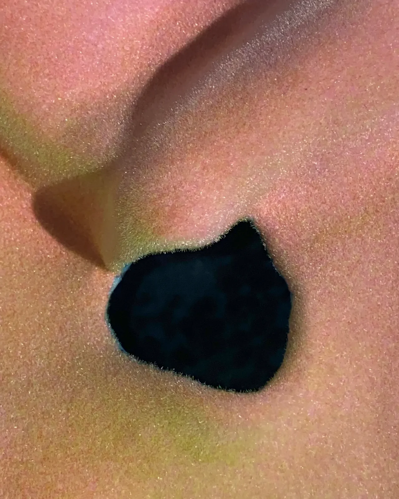 Velvet Object - Glazed Ceramic / Soft Rayon Fibers — 3