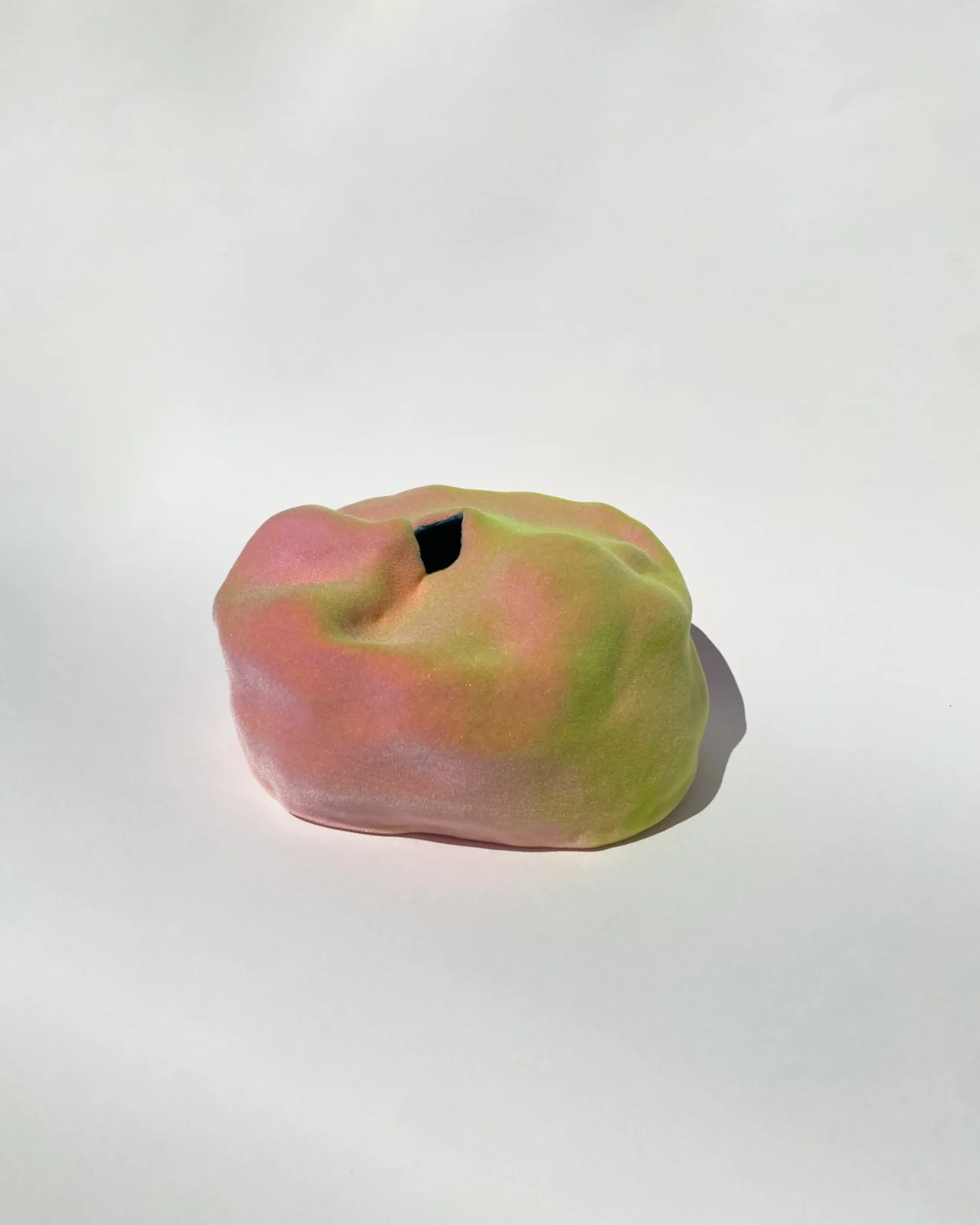 Velvet Object - Glazed Ceramic / Soft Rayon Fibers — 4