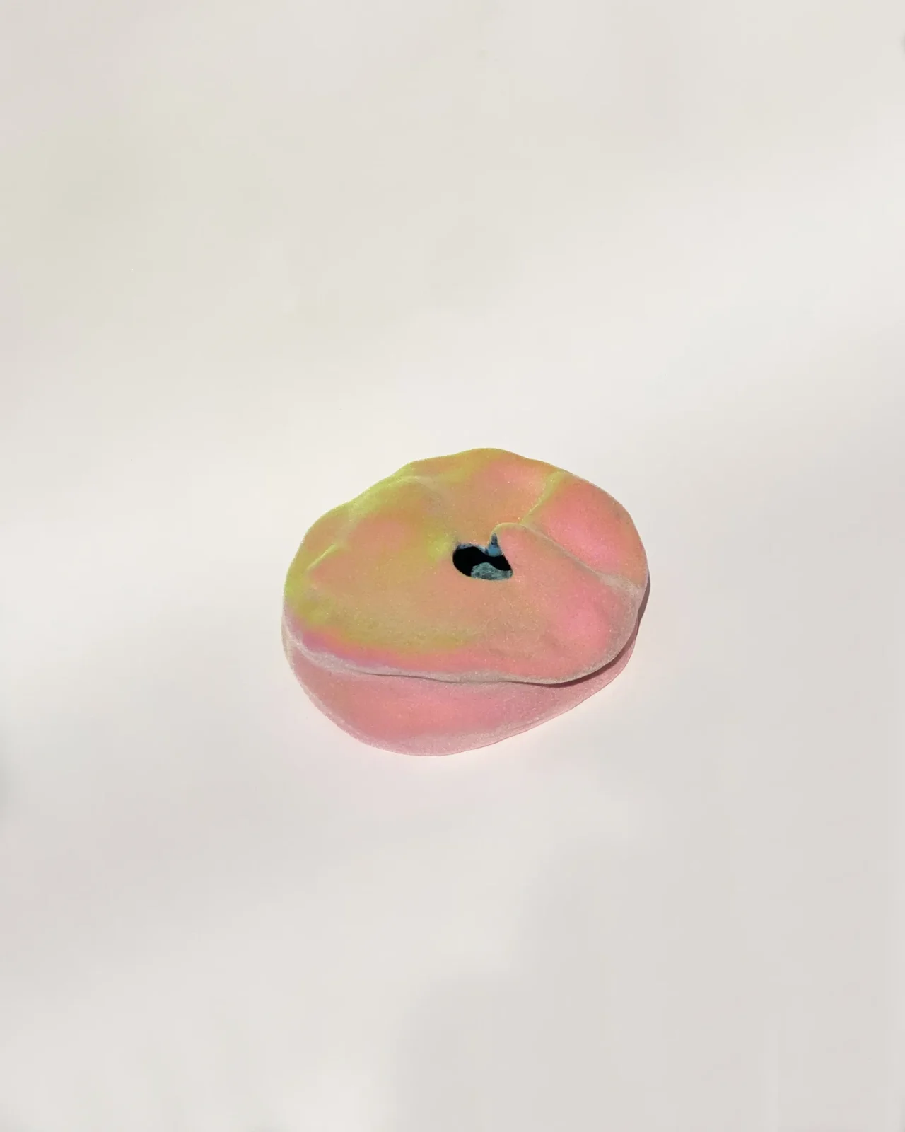 Velvet Object - Glazed Ceramic / Soft Rayon Fibers — 5
