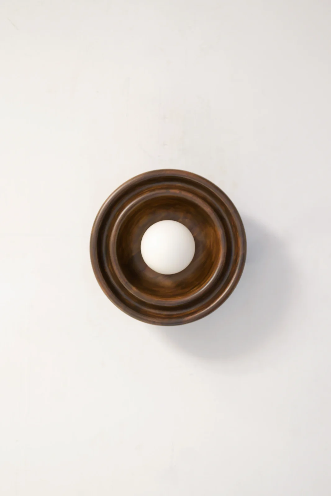 Discus - Xs Teak Wood Wall Light — 2