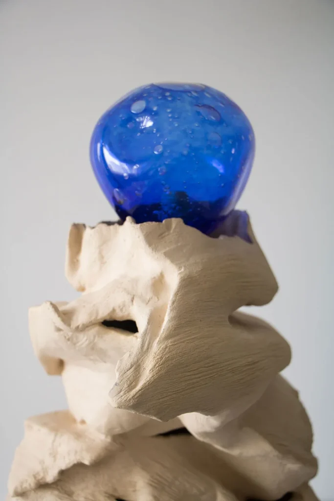 Abyss No. 34 Table Lamp in Stoneware — 3