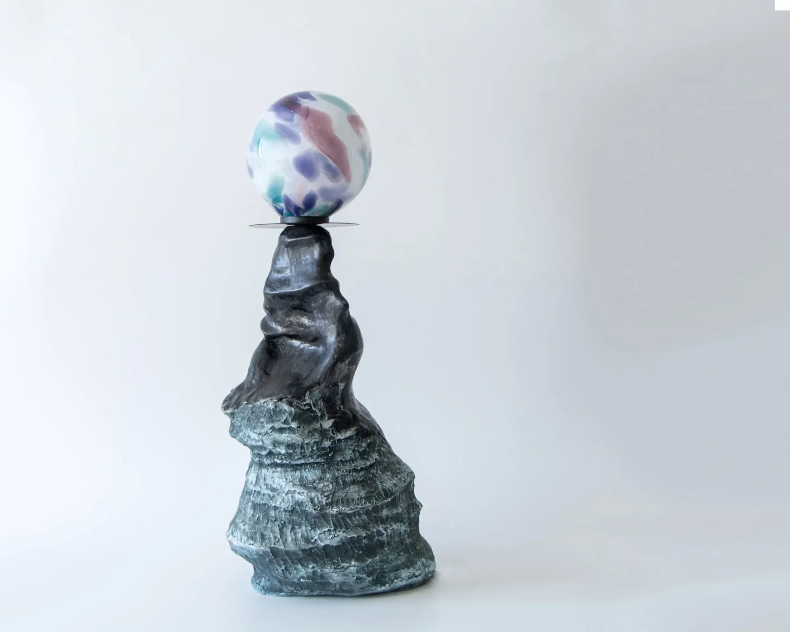 Abyss No. 3 Table Lamp in Stoneware — 2