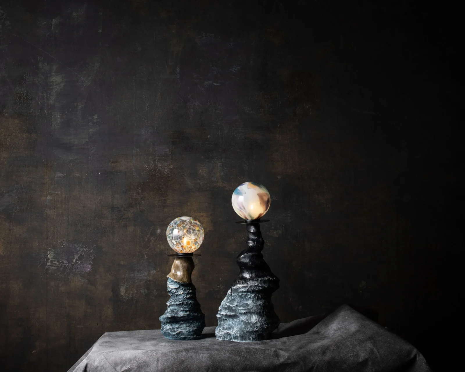 Abyss No. 3 Table Lamp in Stoneware — 7