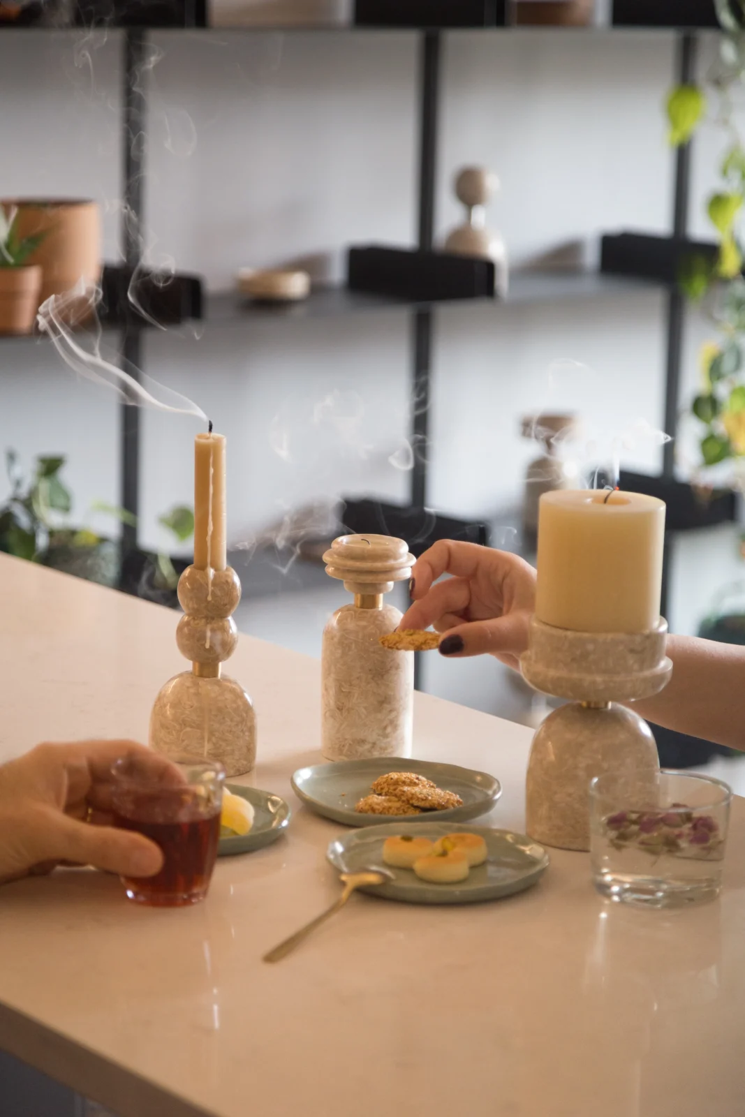 Stone Candleholder - Base 2 — 2