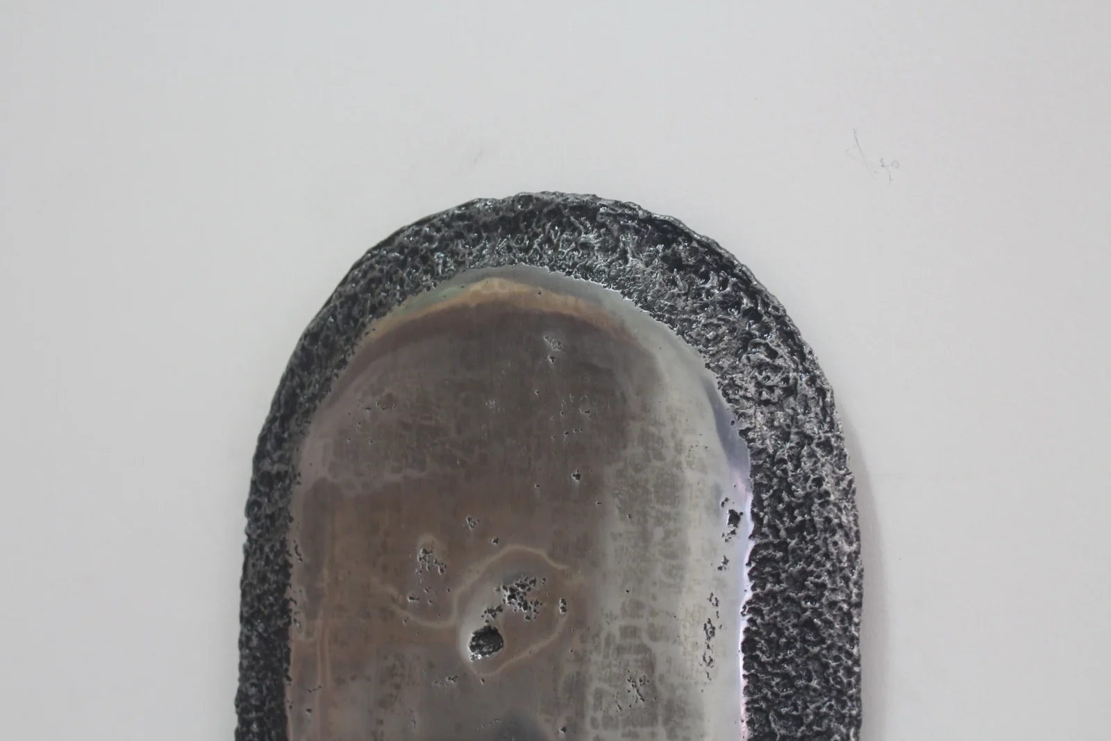 Melancholy Hanging Mirror - Arch - Aluminium — 3