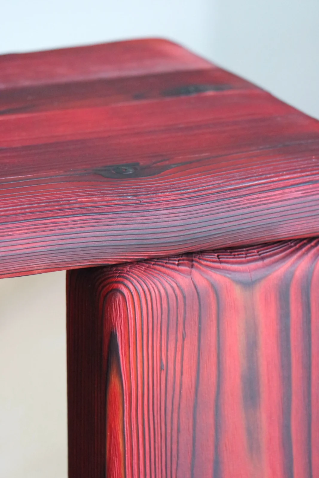 Timber - Burned Pine Stool — 6