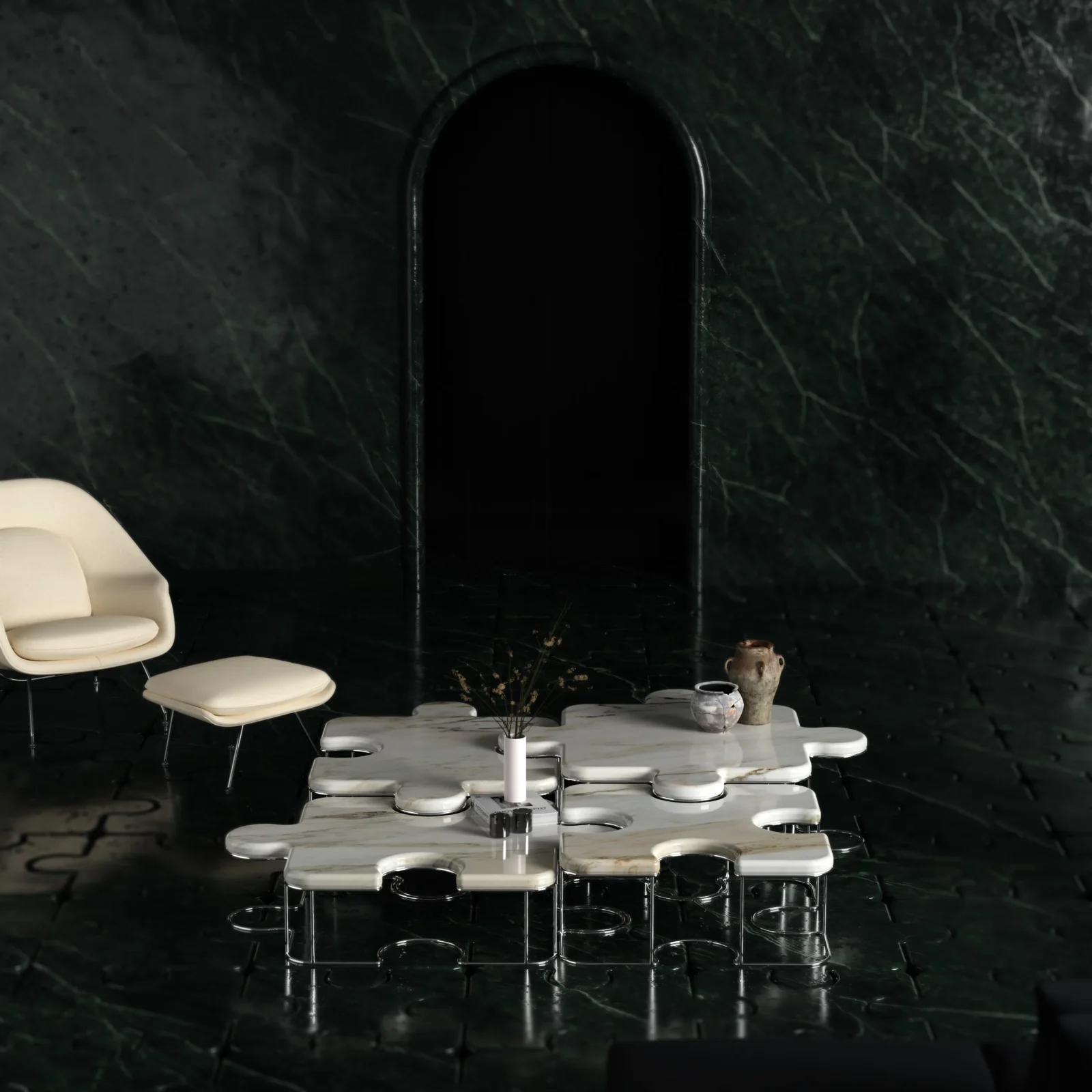 Piezas Coffee Table - Marble No. 3 — 7