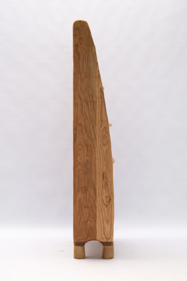 Sculptural Shelf - Red Oak Wood — 3