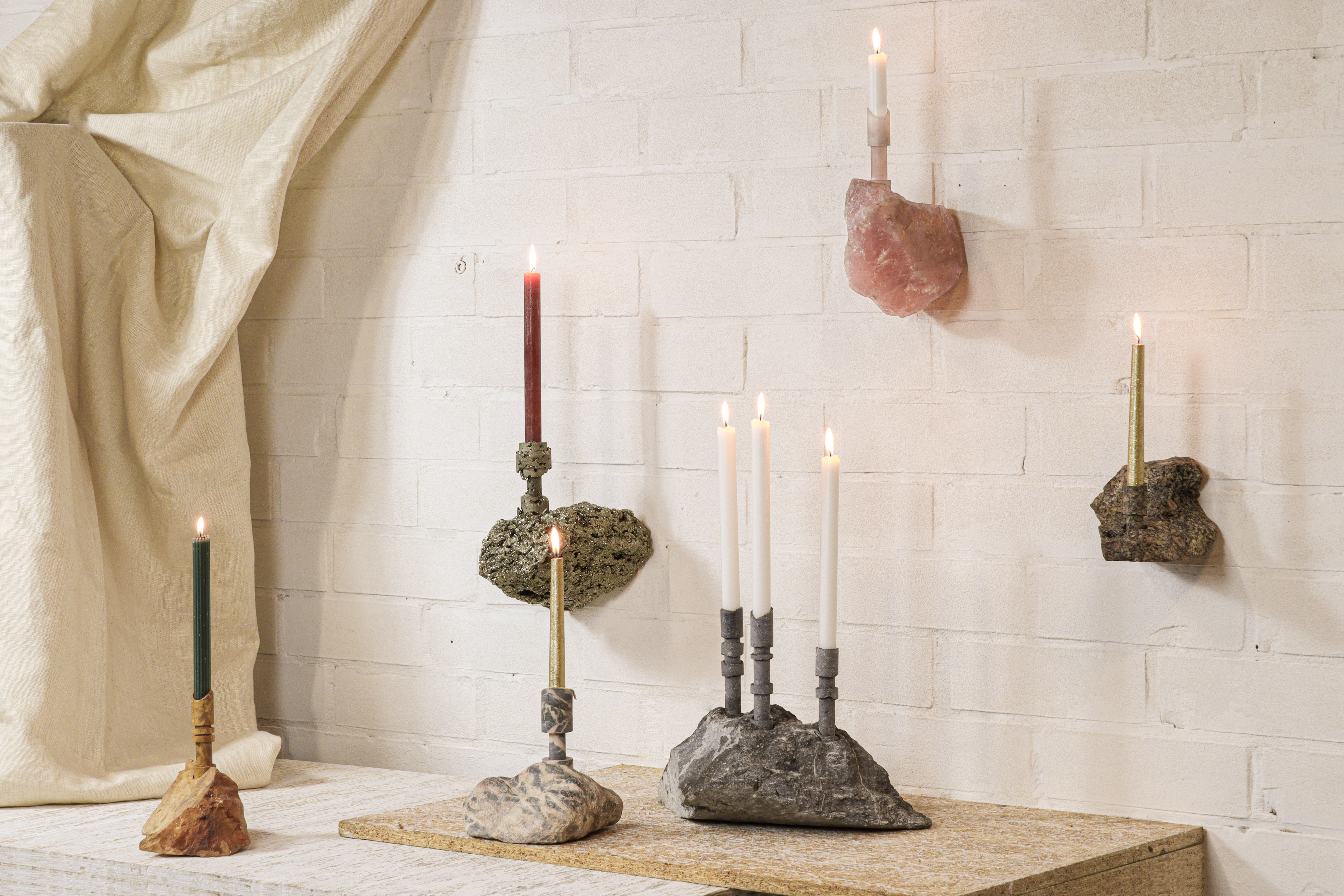 “abra Candelabra” Candleholders