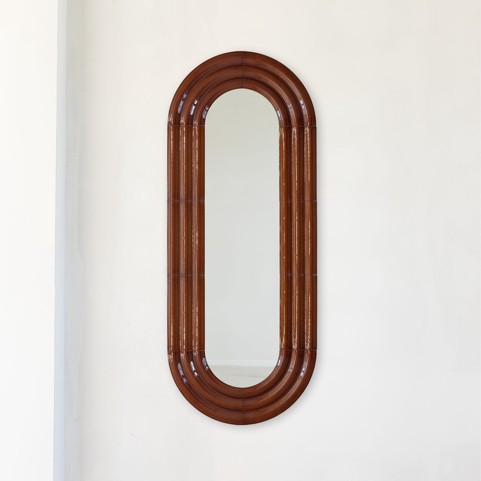 Elo Mirror 150x60 Cm - Hand Glazed Ceramic — 6