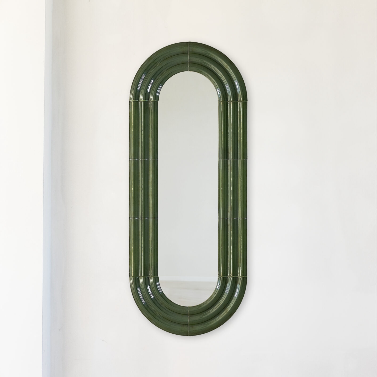 Elo Mirror 150x60 Cm - Hand Glazed Ceramic — 8