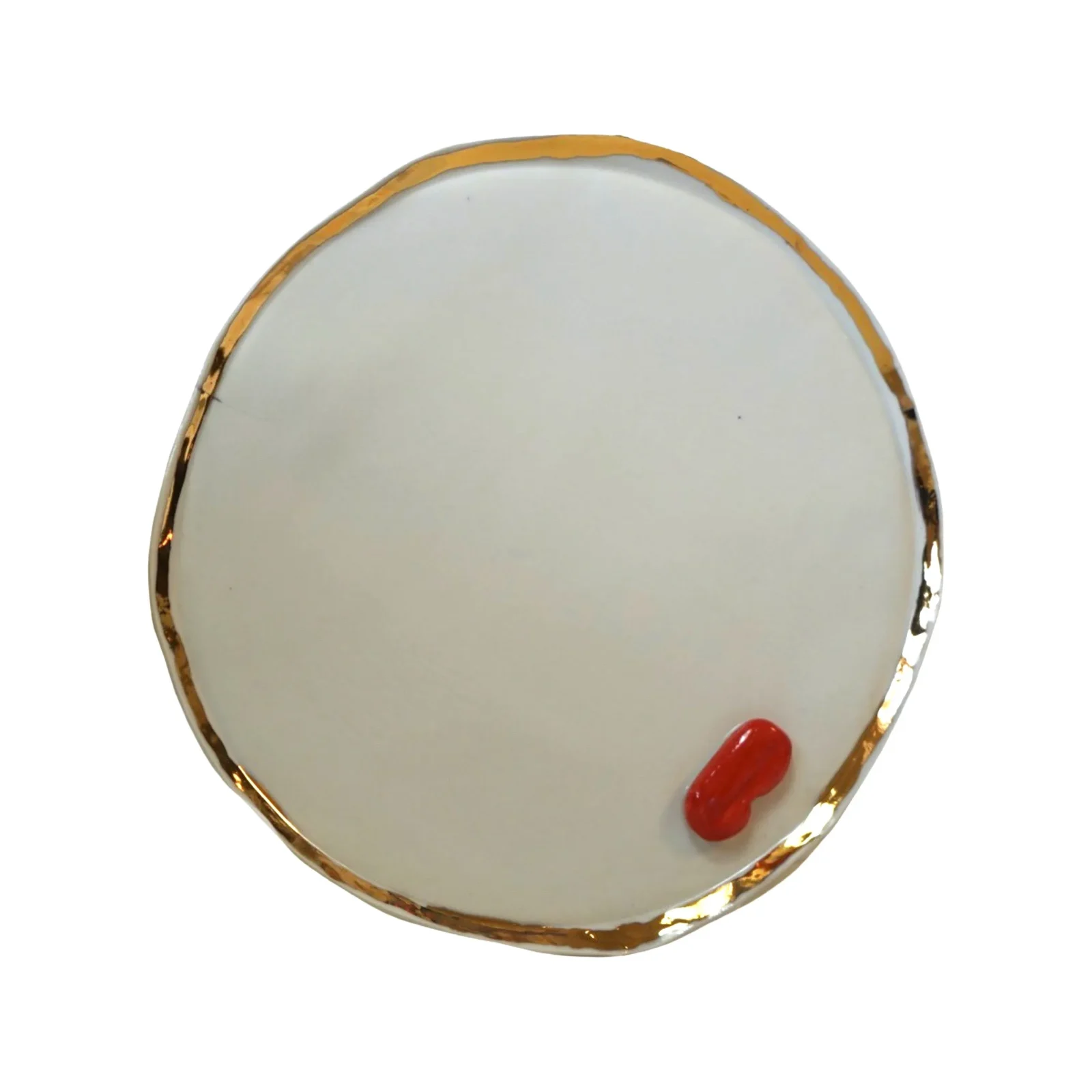Lips Plates - White Porcelain — 2