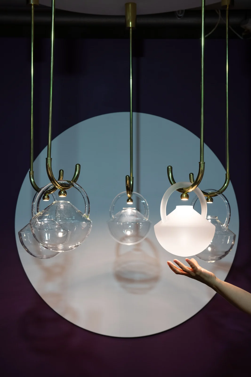 Vessel Of Light - Glass Ceiling Lamp — 2