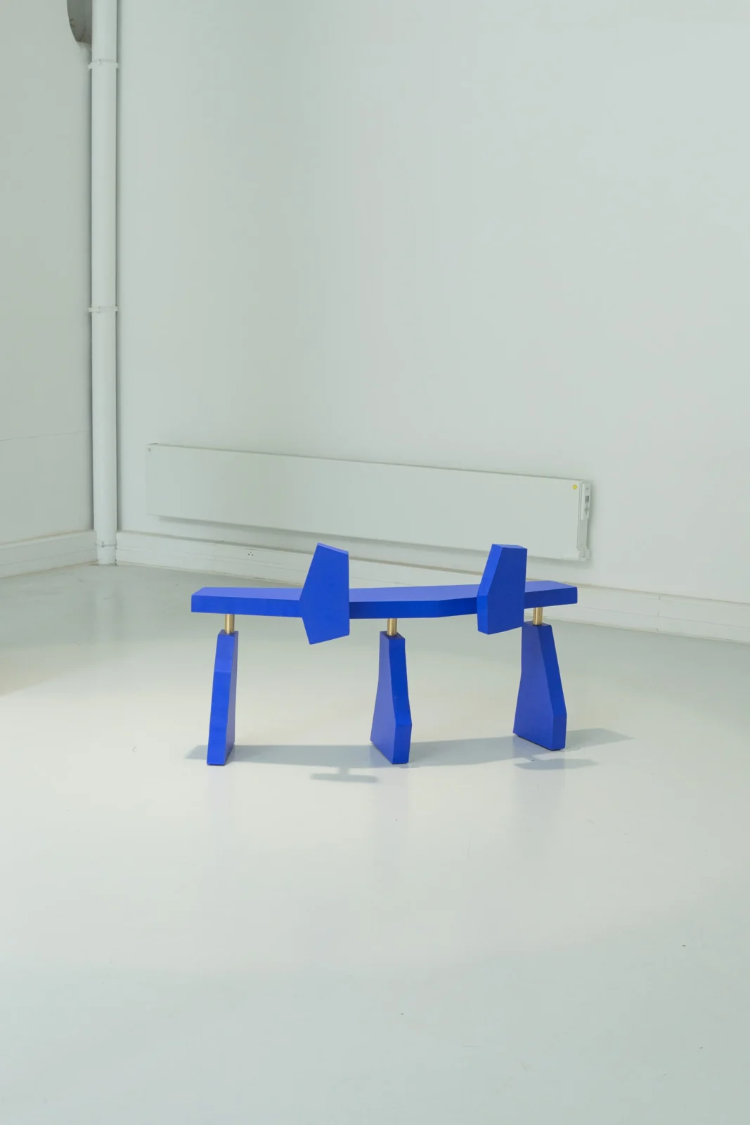 The Last Bench - Wood And Steel Bench — 3