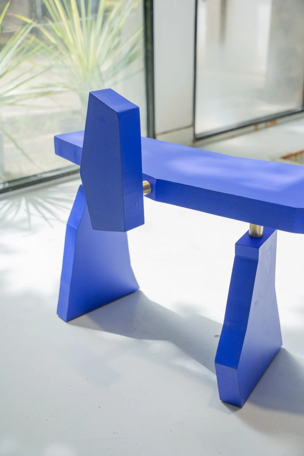 The Last Bench - Wood And Steel Bench — 4