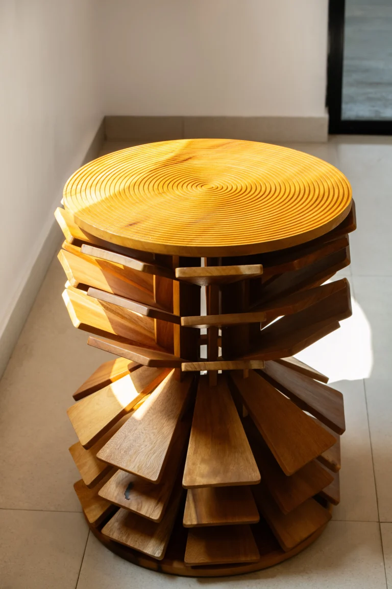 Zangbeto Side Table - Neutral — 2