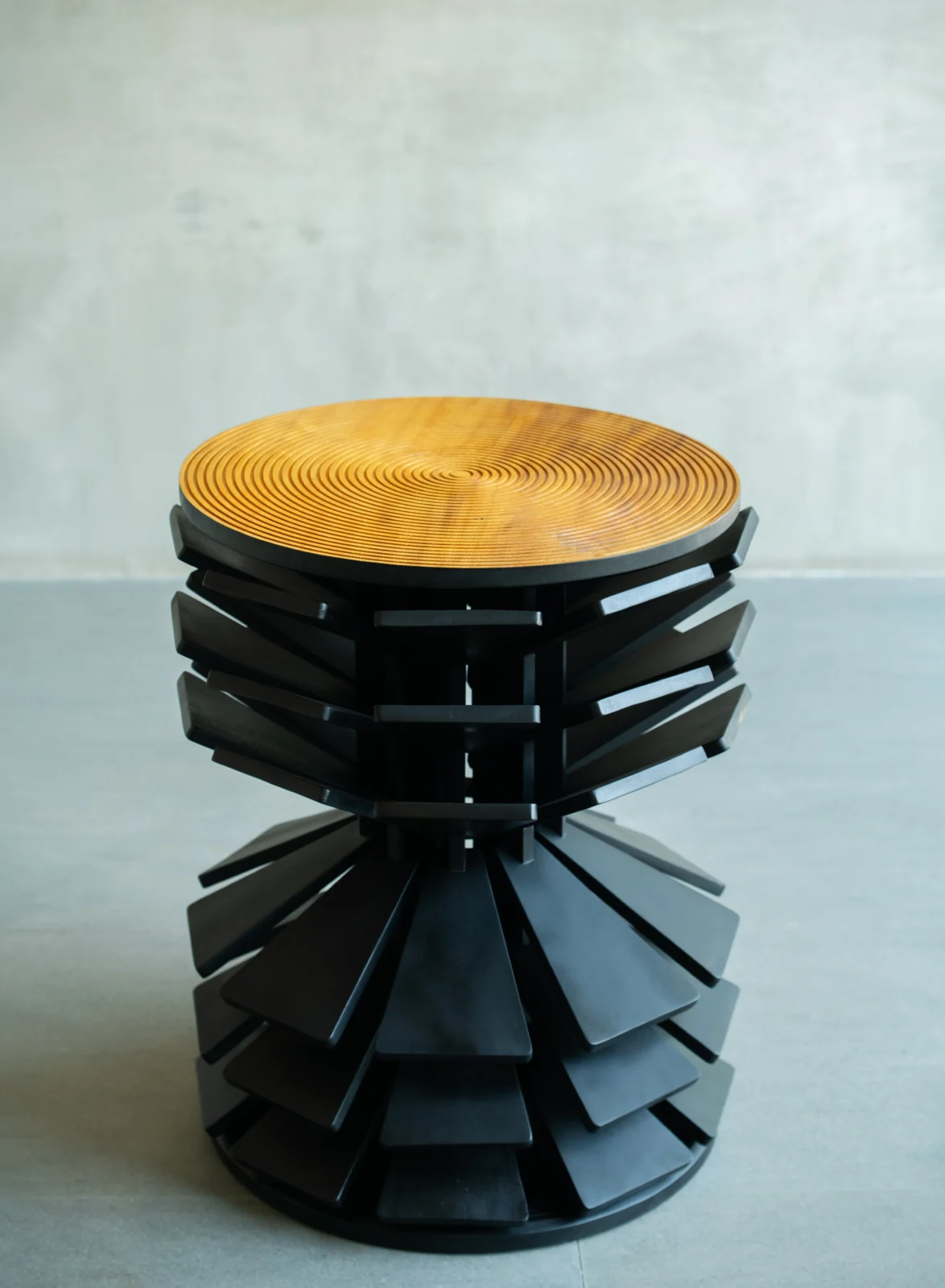 Zangbeto Side Table - Ebonized — 3