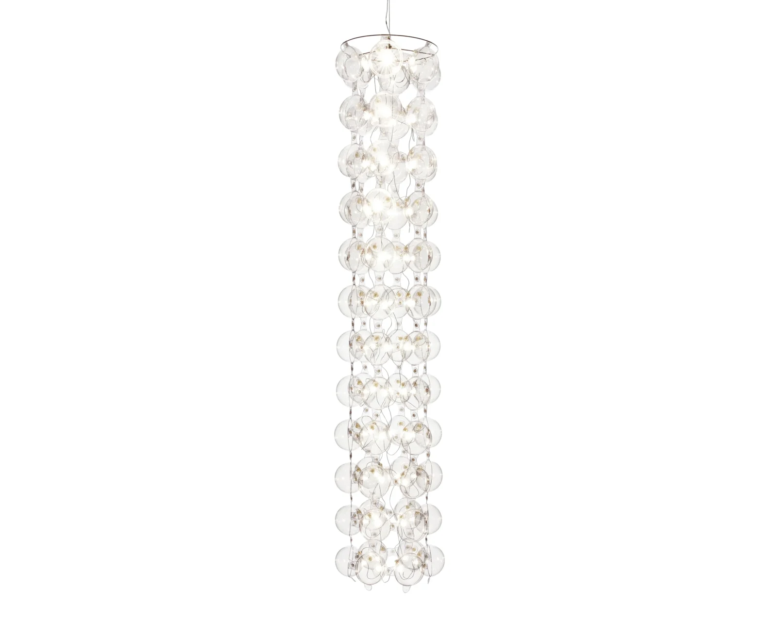 High Tower Pendant Lamp in PVC and Steel — 3