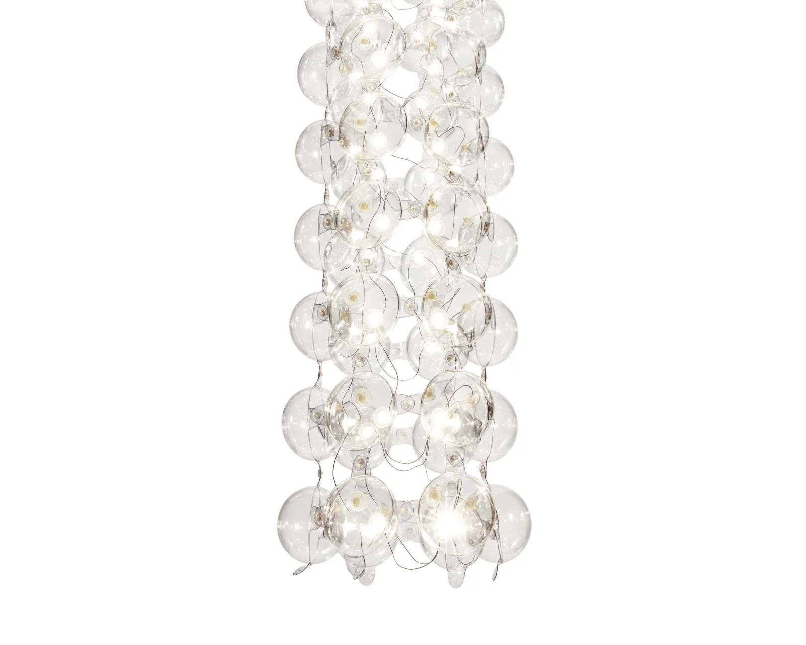 High Tower Pendant Lamp in PVC and Steel — 6