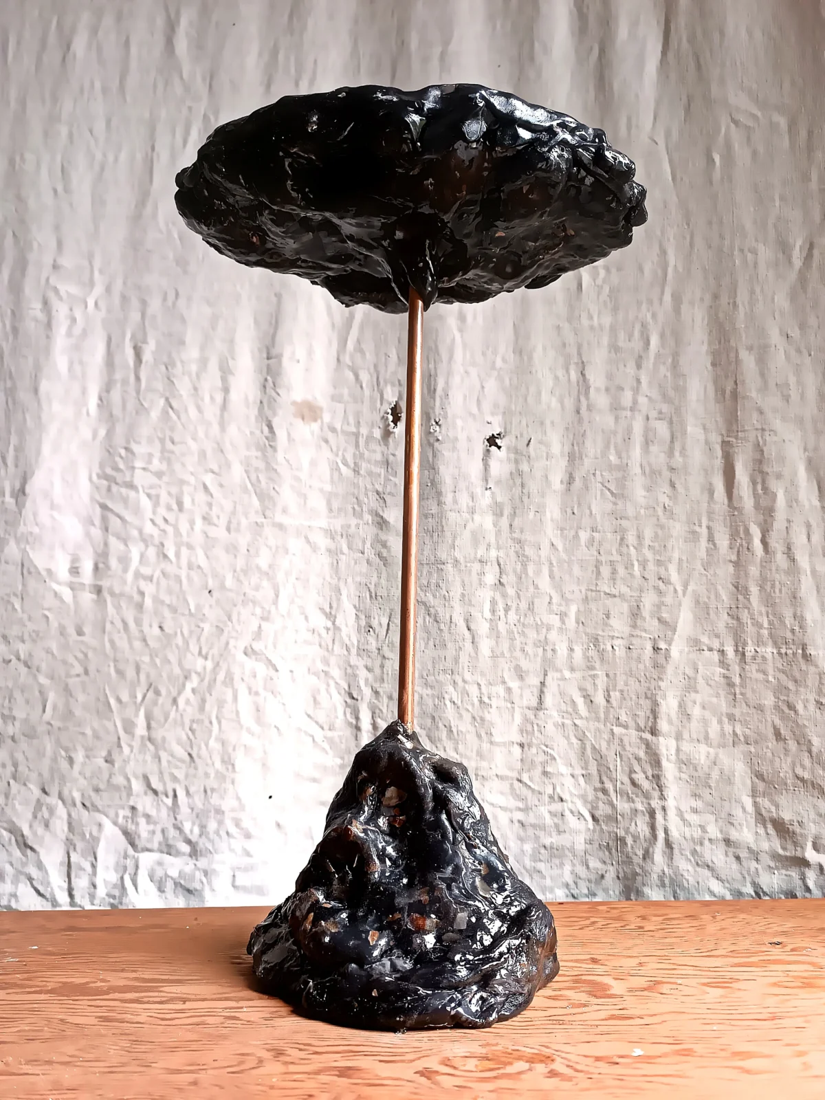 Nix Side Table - Vegetal Glass & Recycled Mother Of Pearl — 5