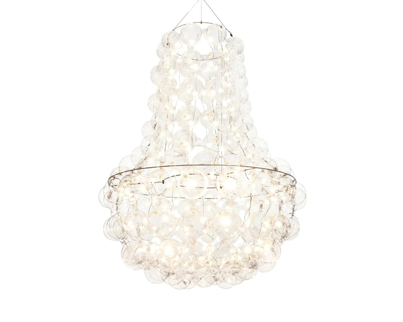 Queens Ceiling Lamp in PVC and Steel — 4