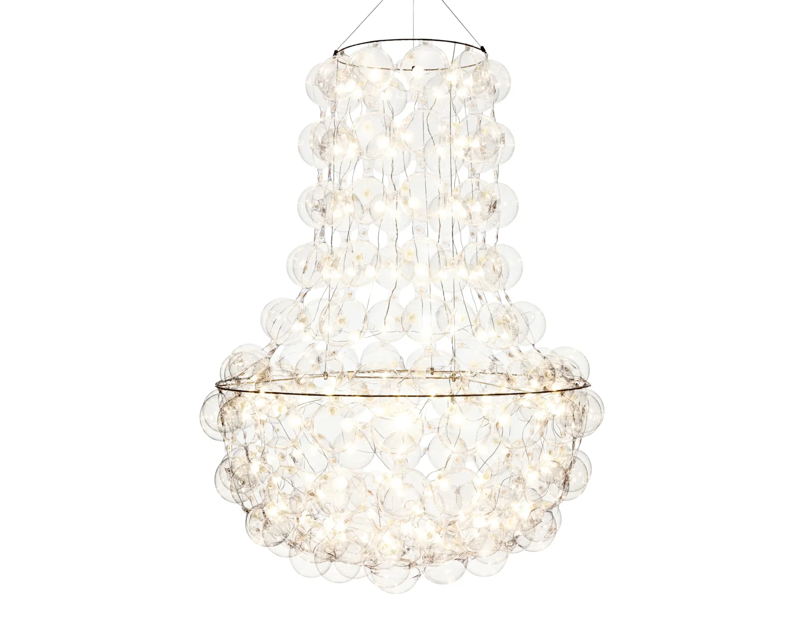 Queens Ceiling Lamp in PVC and Steel — 5