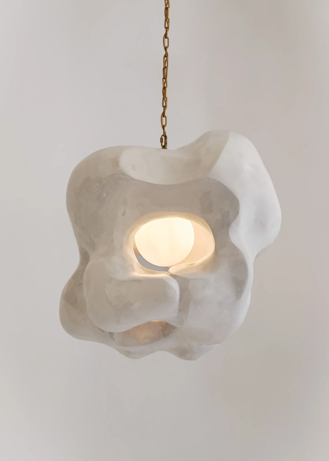 Ikigai Ceiling Lamp in Alabaster Gypsum — 2