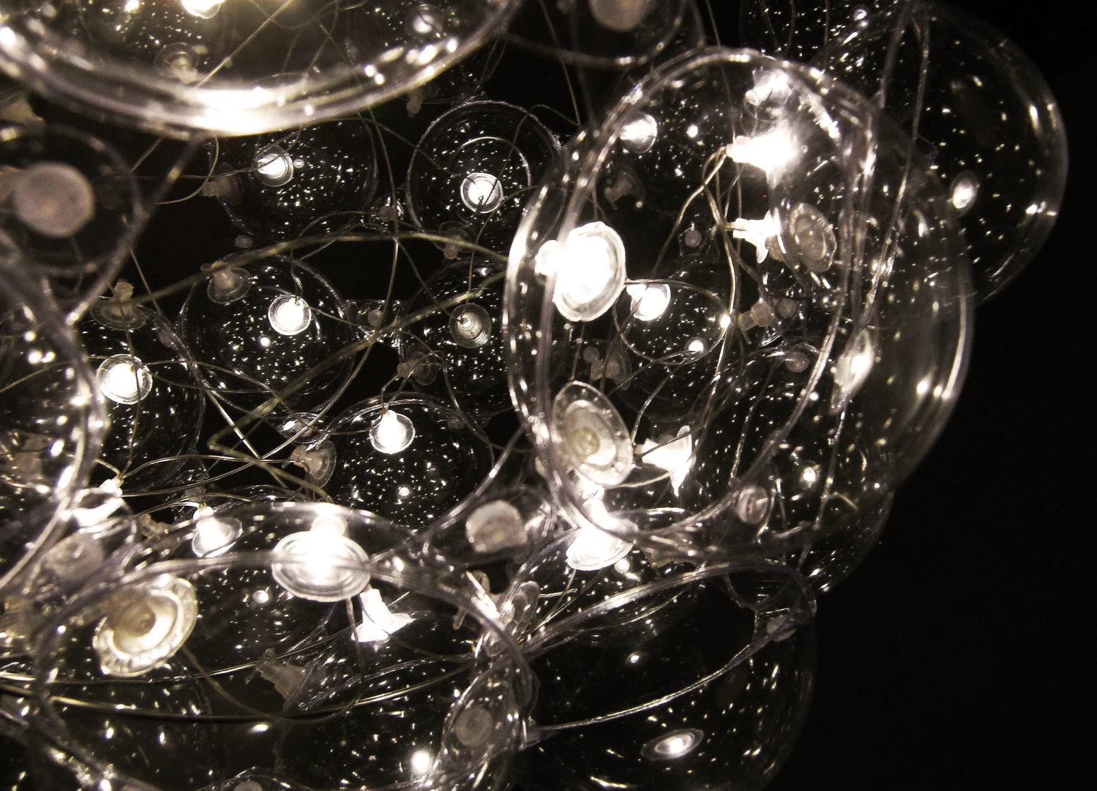 Star Ceiling Lamp in PVC and Steel — 4