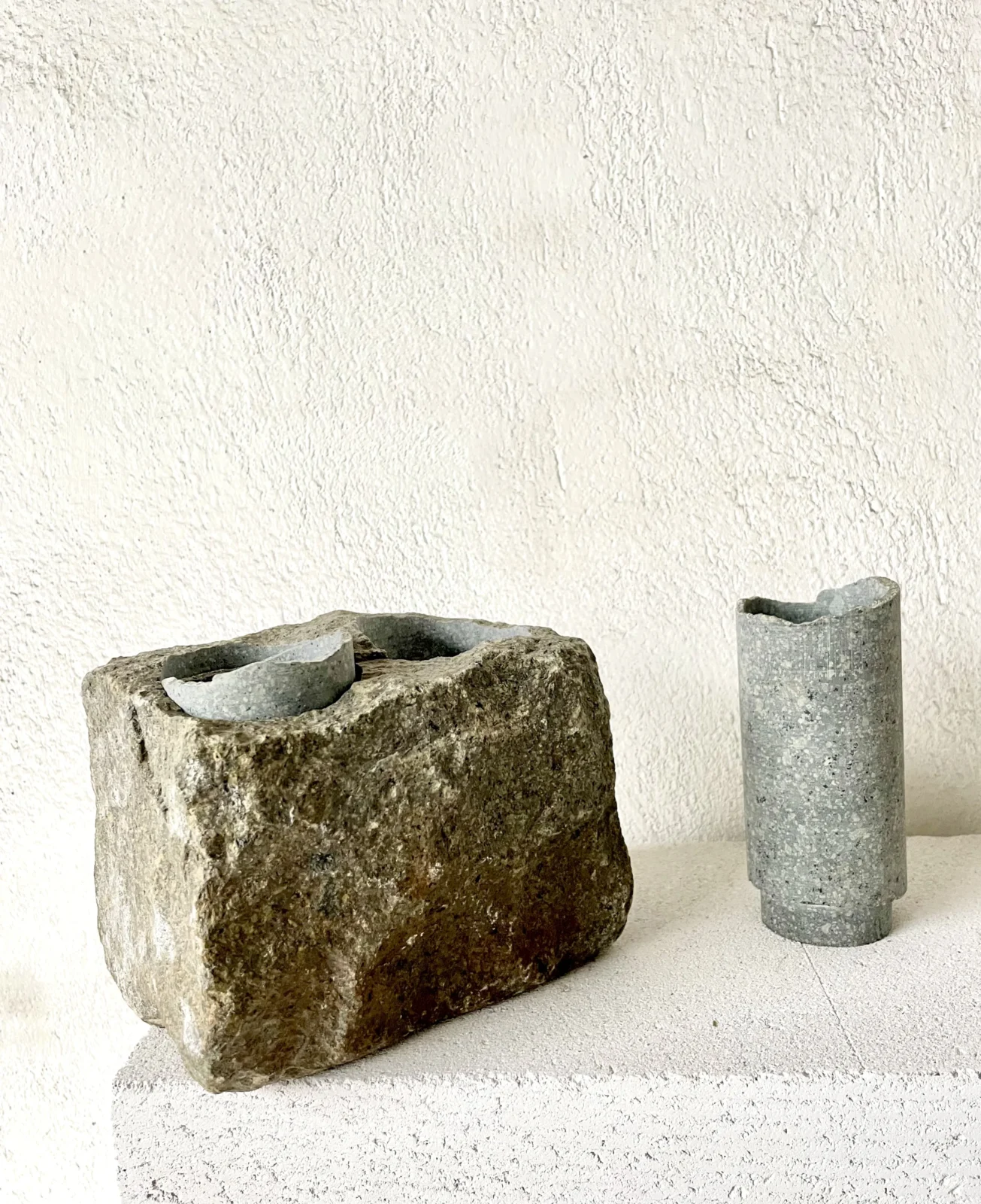 Heritage High-ball Duo - Cobblestone Cups — 1