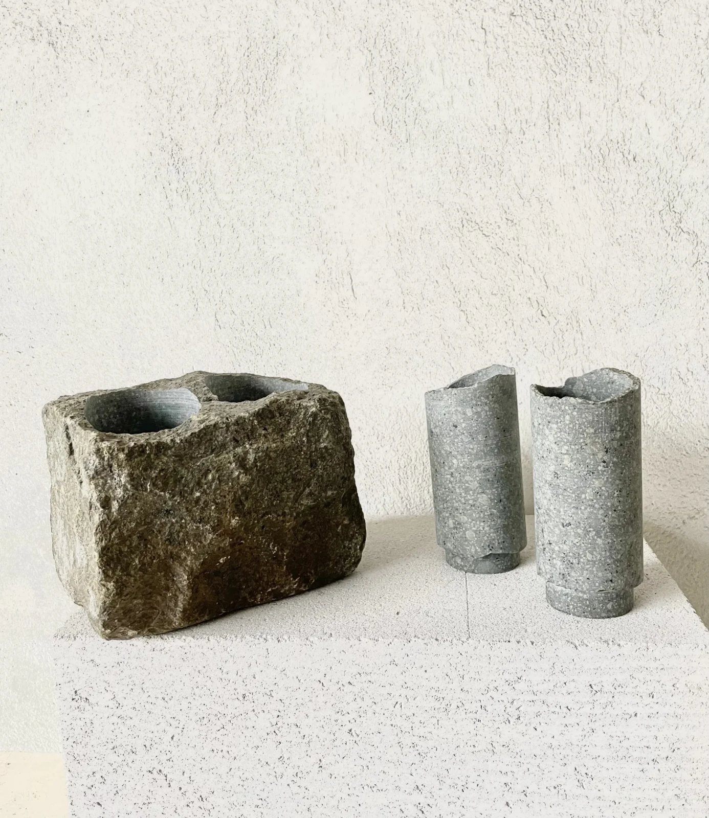 Heritage High-ball Duo - Cobblestone Cups — 2