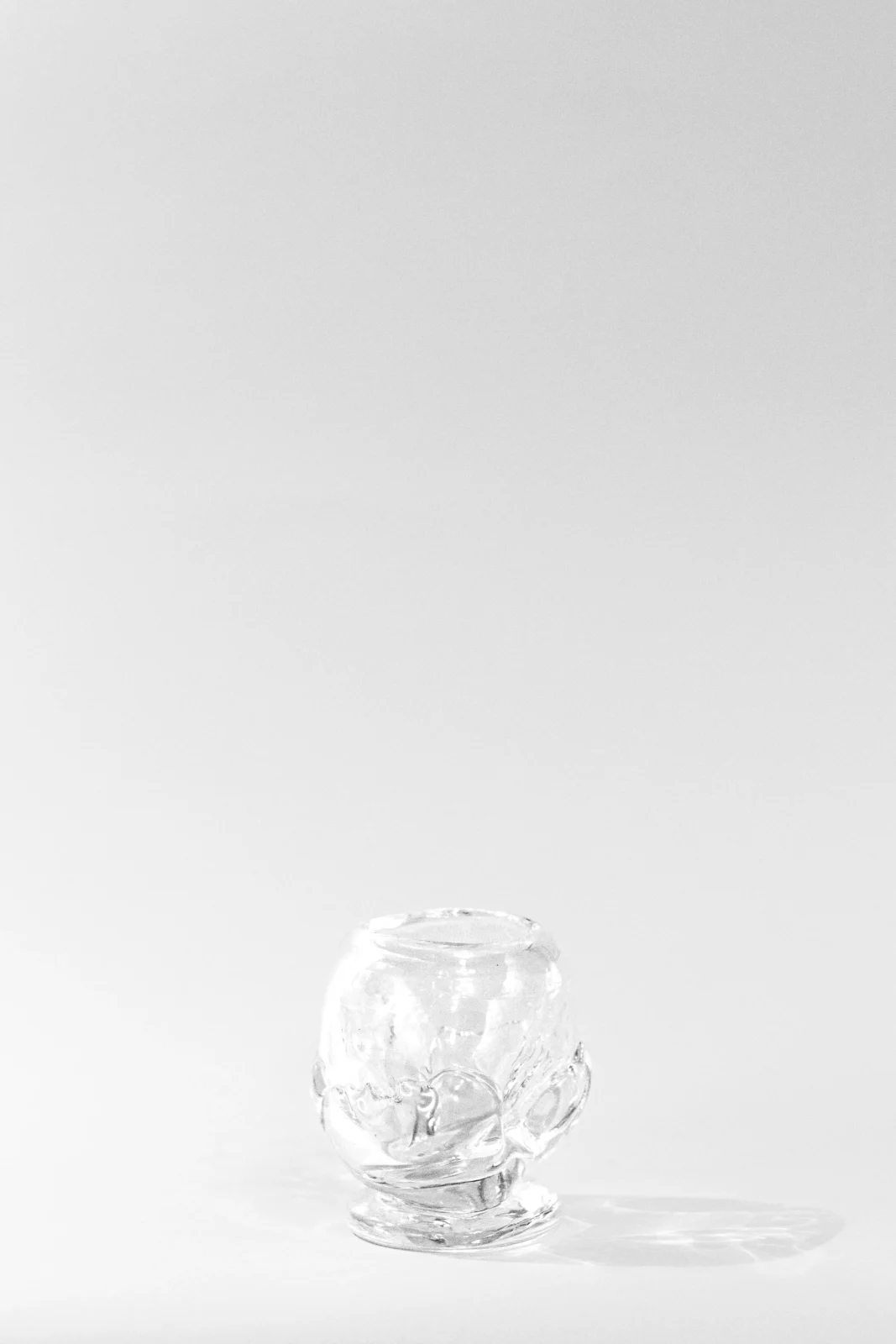 Organic Round Table Glass — 2