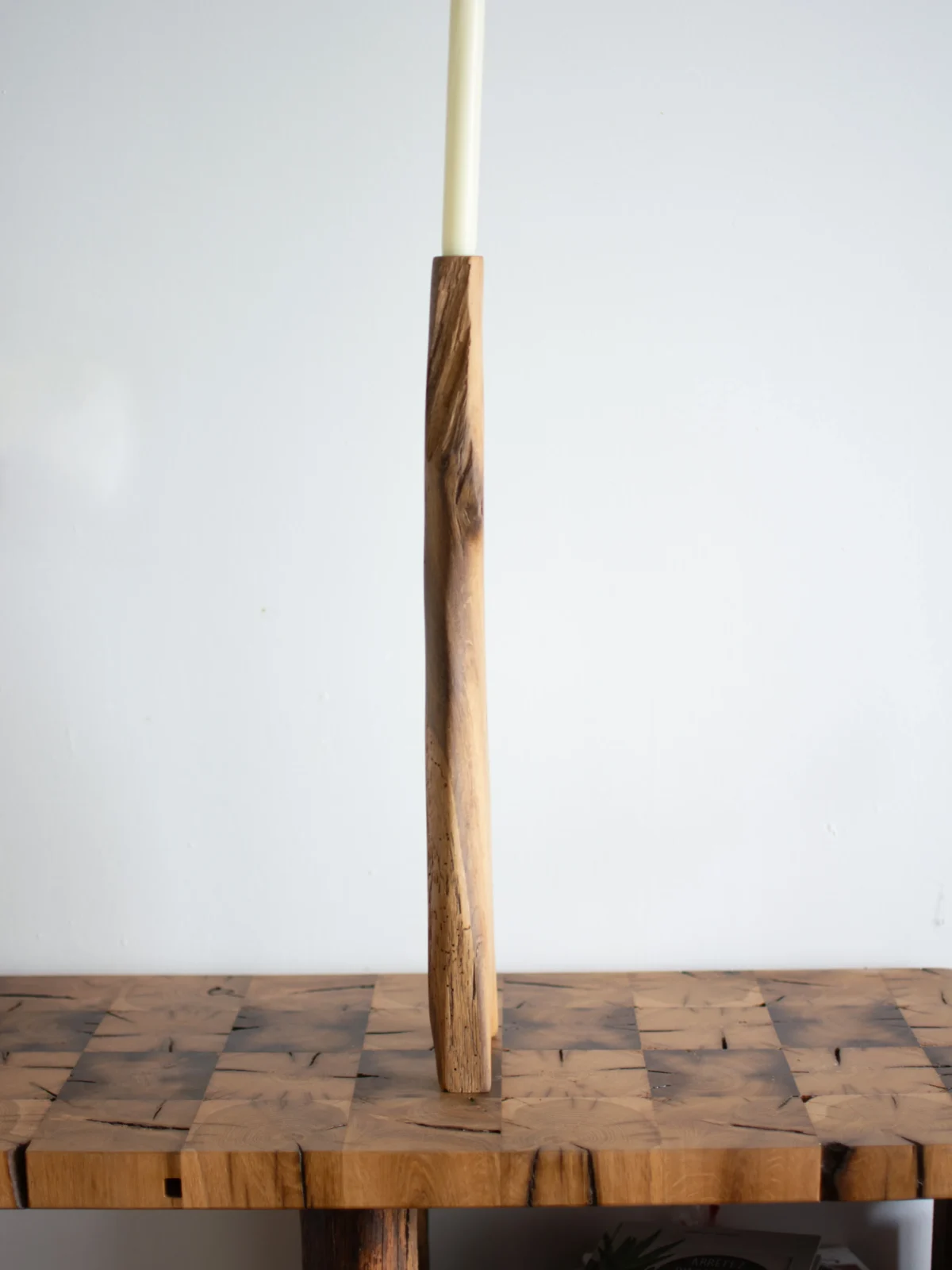 Candlestick 24-12 - Upcycled Wood — 3