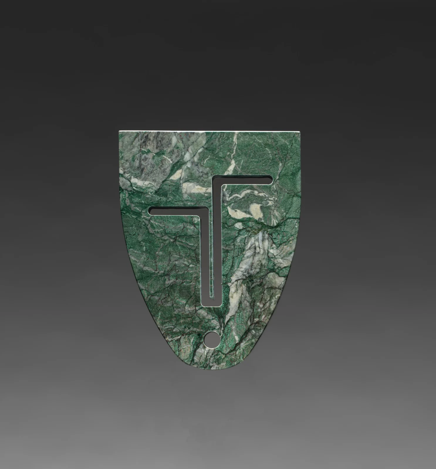 Testa Dei Marmi Vert Aver - Marble Sculpture — 6