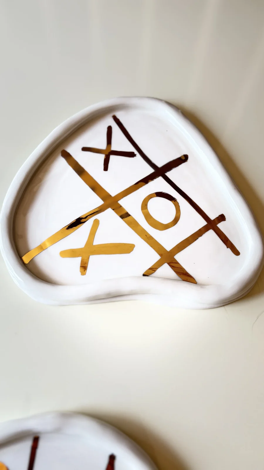 Golden Grace Plates - White Porcelain — 5
