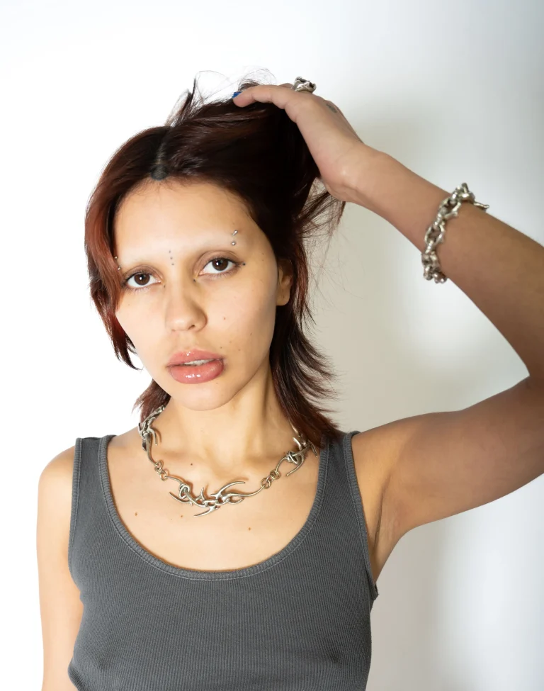 Nexus - Nickel Silver Choker — 5