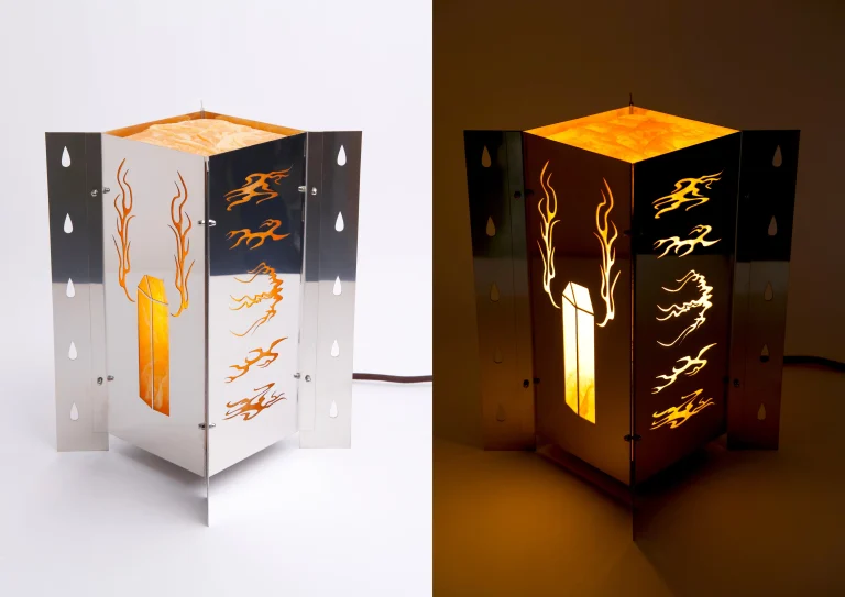 Ignis Table Lamp in Stainless Steel — 2