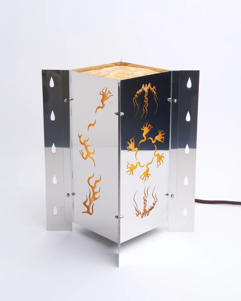 Ignis Table Lamp in Stainless Steel — 6