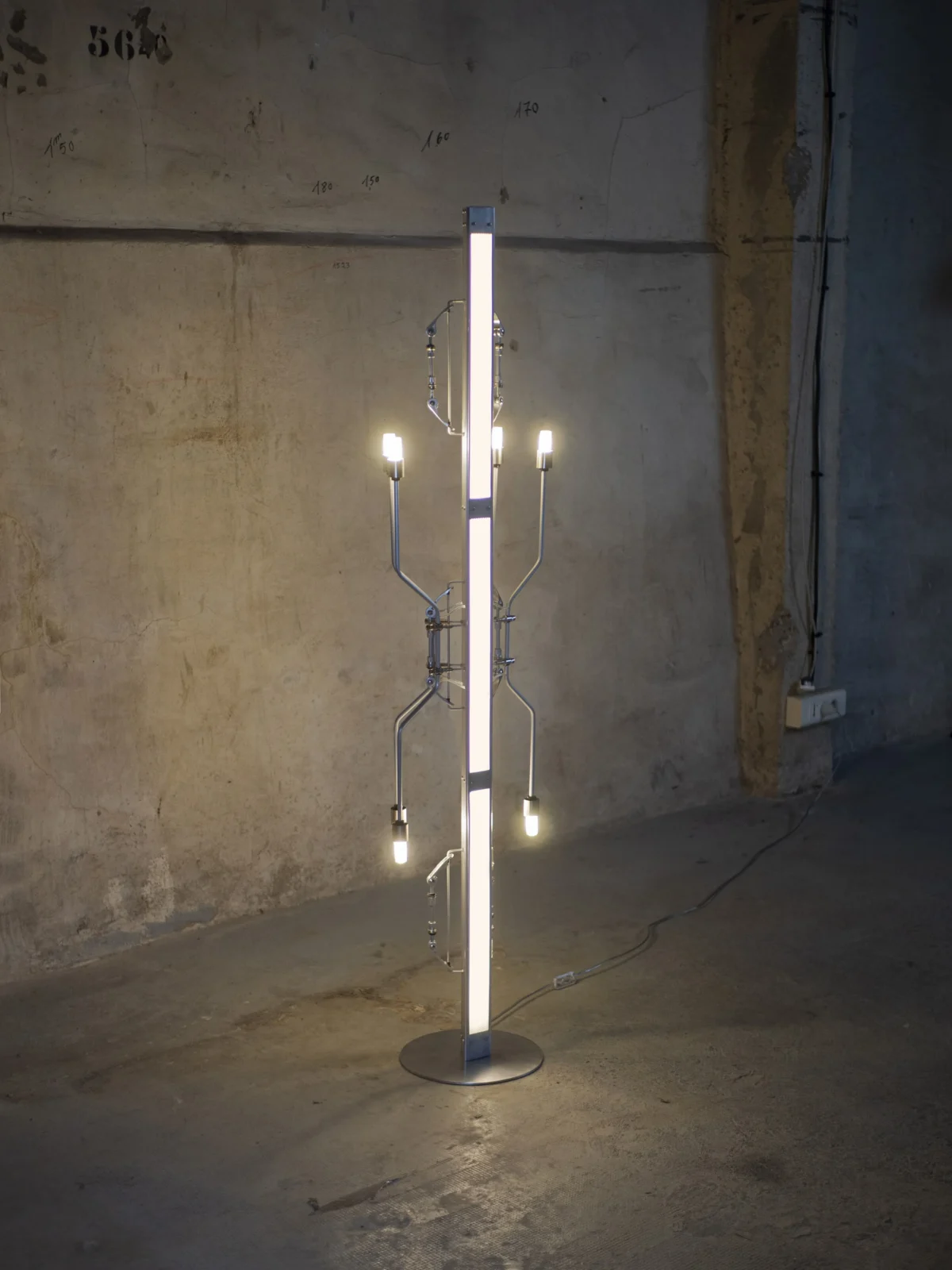 Kandel - Stainless Steel Floor Lamp — 2