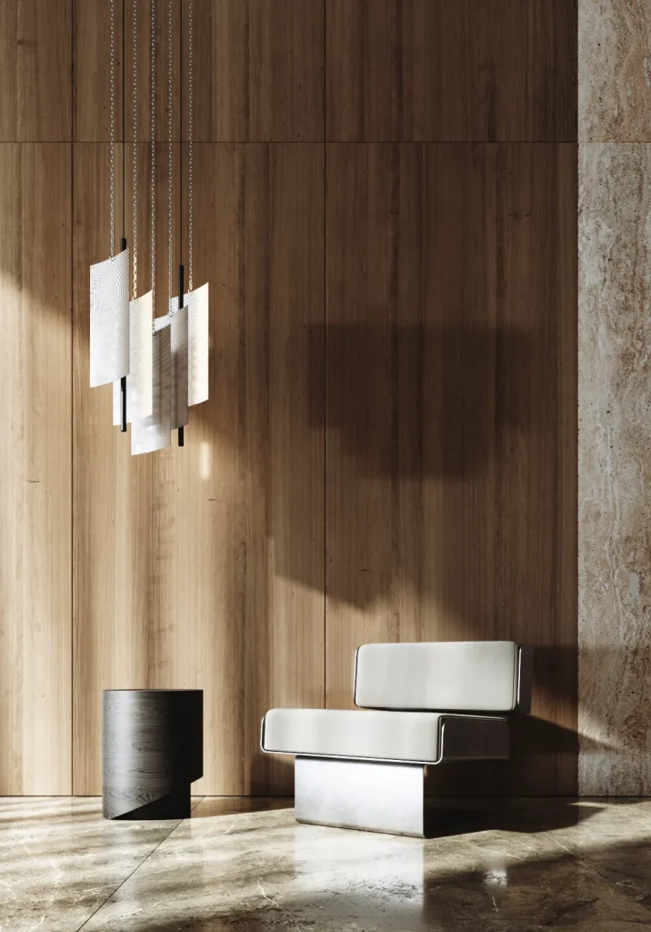 Svitlotin Anisotropy Ceiling Lamp in Metal — 4