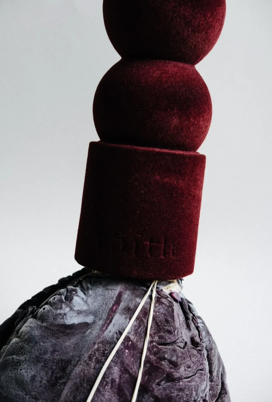Lilu Candle In Bordo — 2