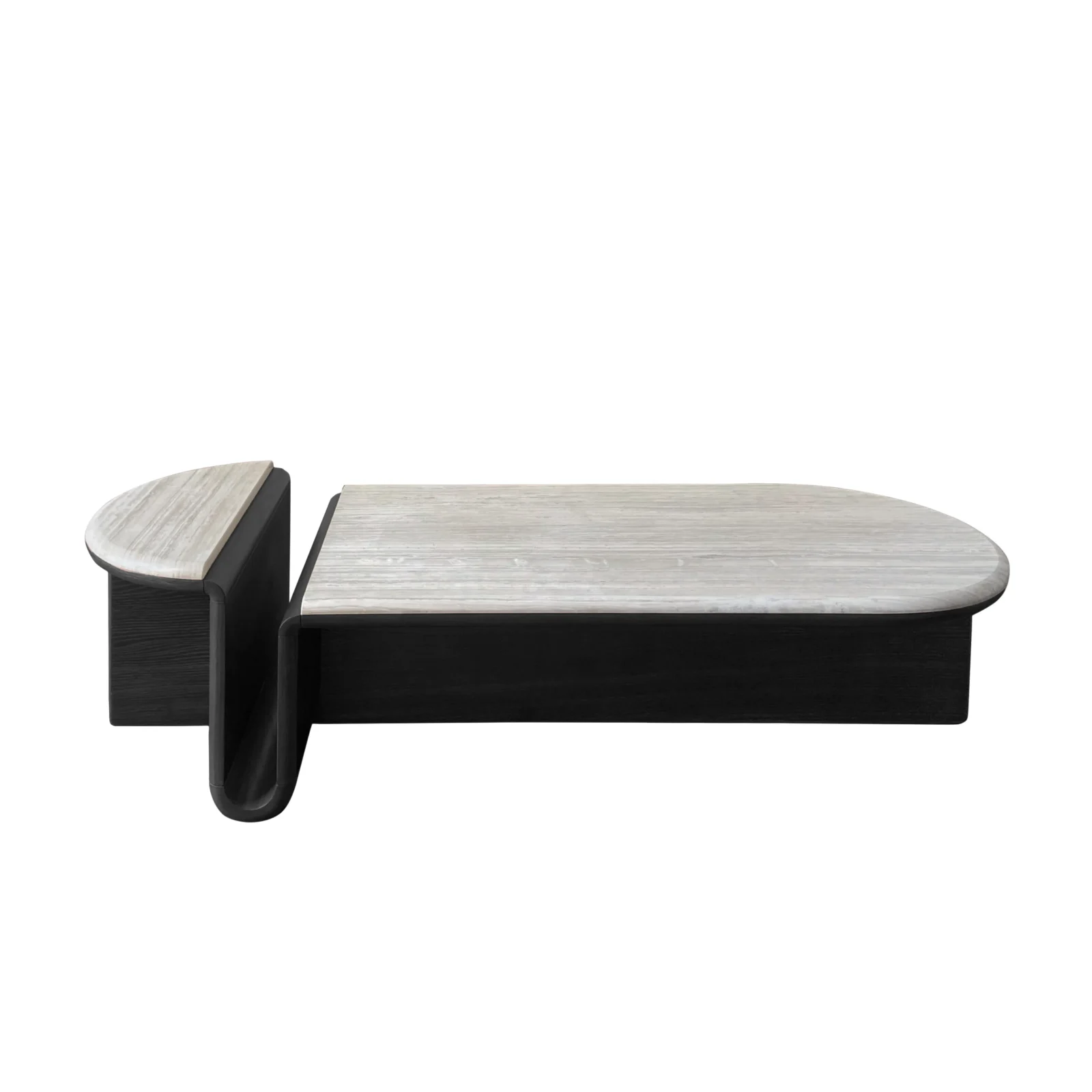 Kanyon - Oval Coffee Table With Marble Top — 6
