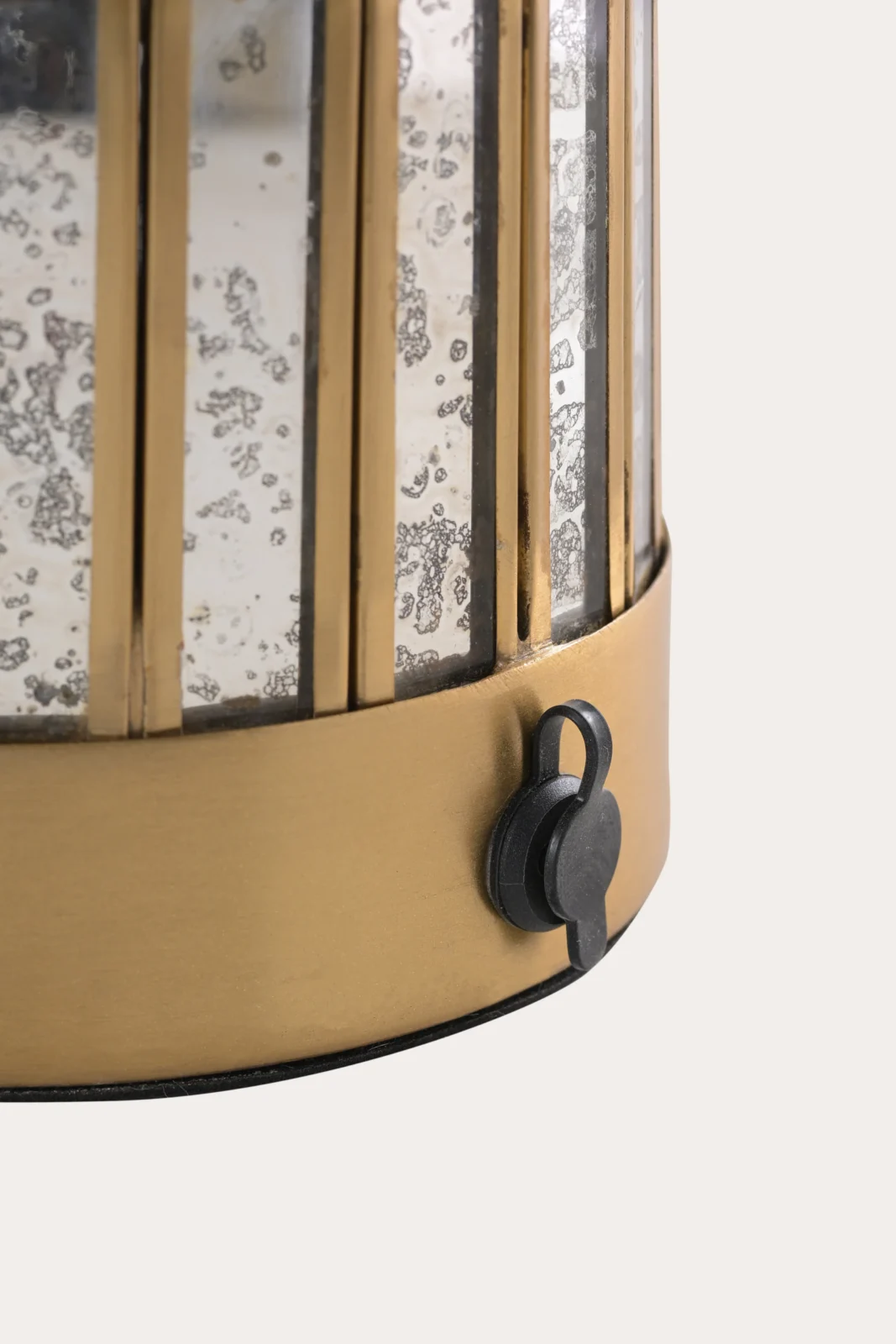 Fossil Table Lamp In Stainless Steel — 14
