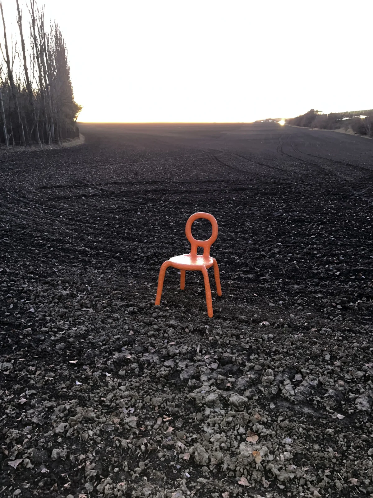 Frog Chair - Orange Matte — 3