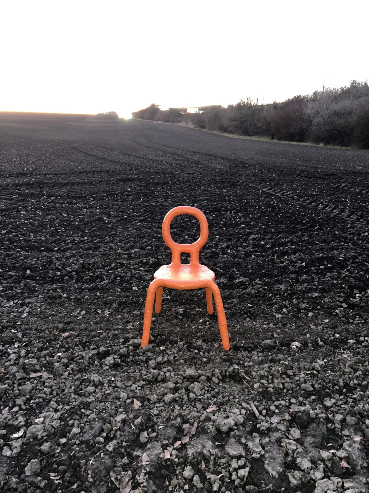 Frog Chair - Orange Matte — 5