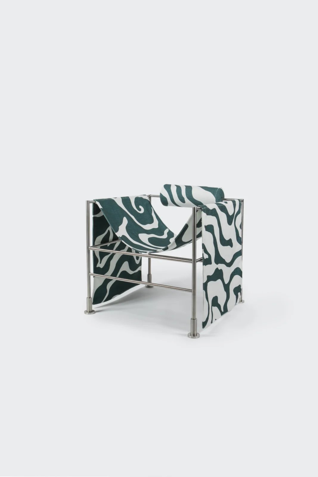 Quattro - Removable Textile / Steel Armchair — 3