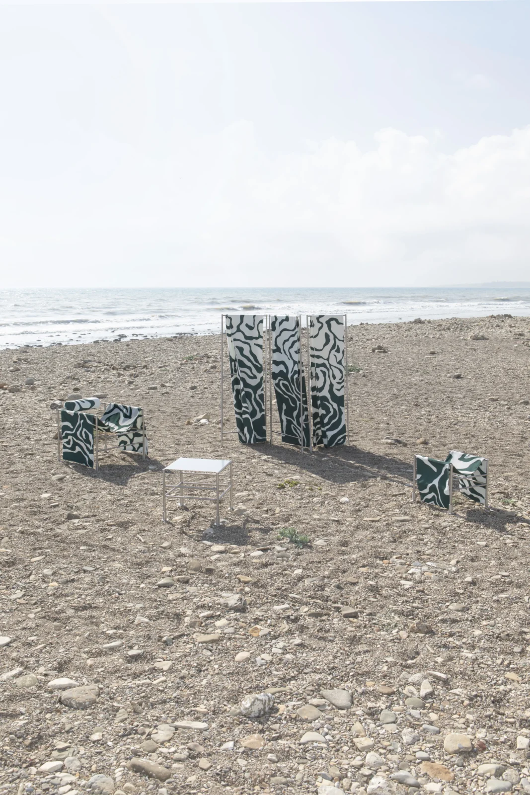 Quattro - Removable Textile / Steel Armchair — 8