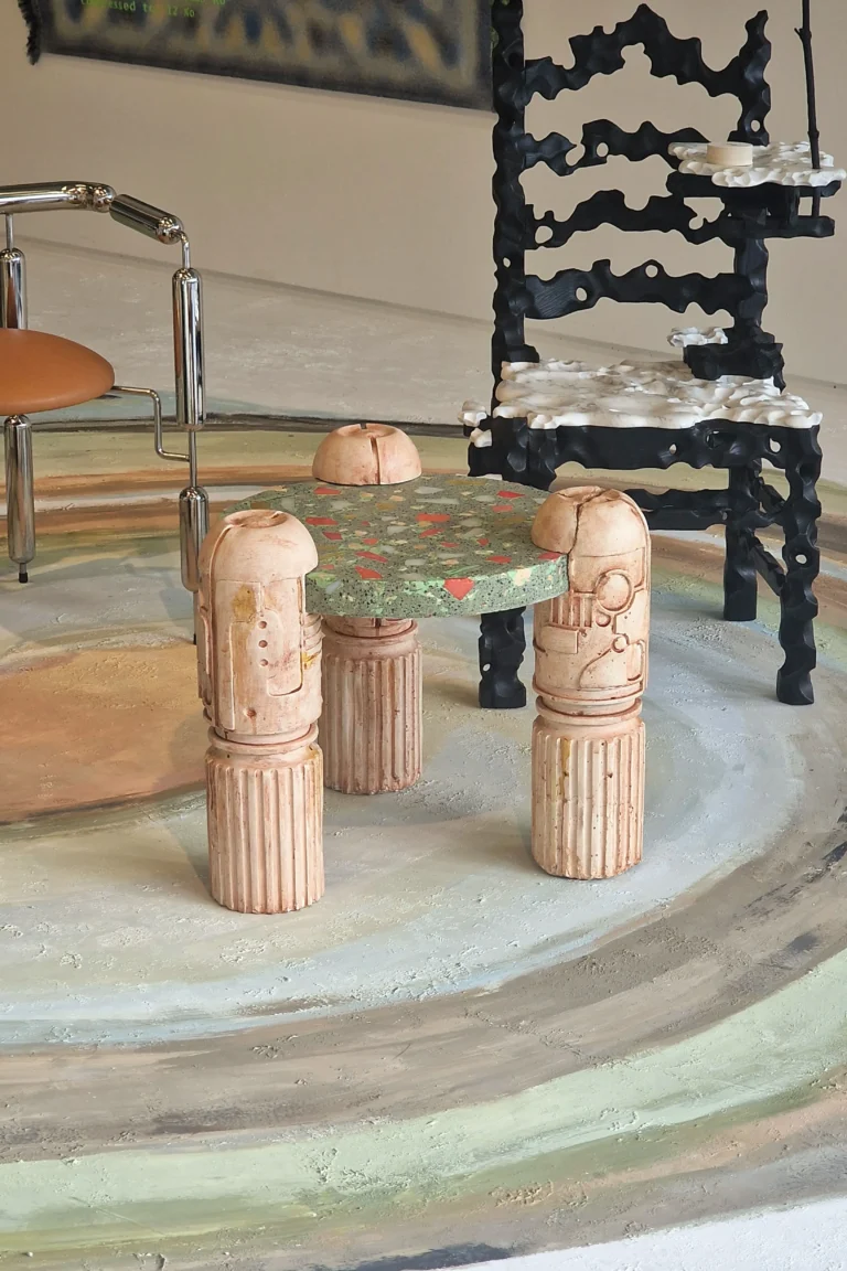 Taula 04 - Terrazzo Side Table — 2