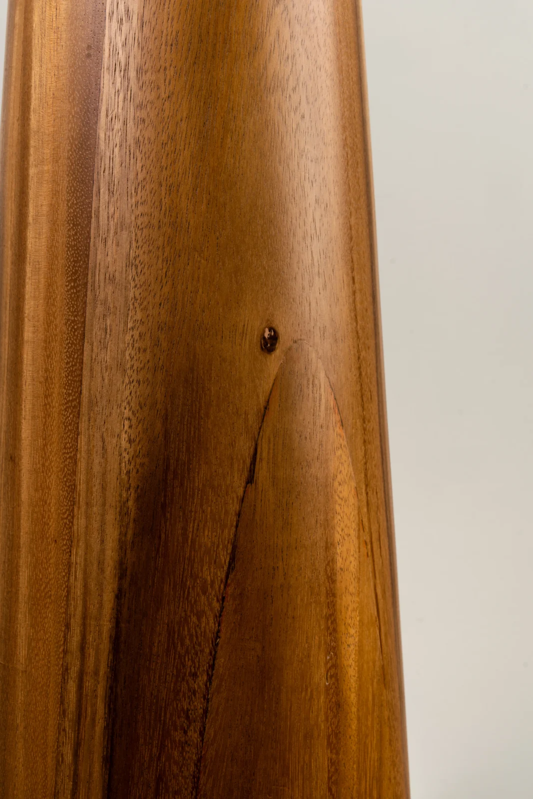Malva Floor Lamp in Parota Wood — 4