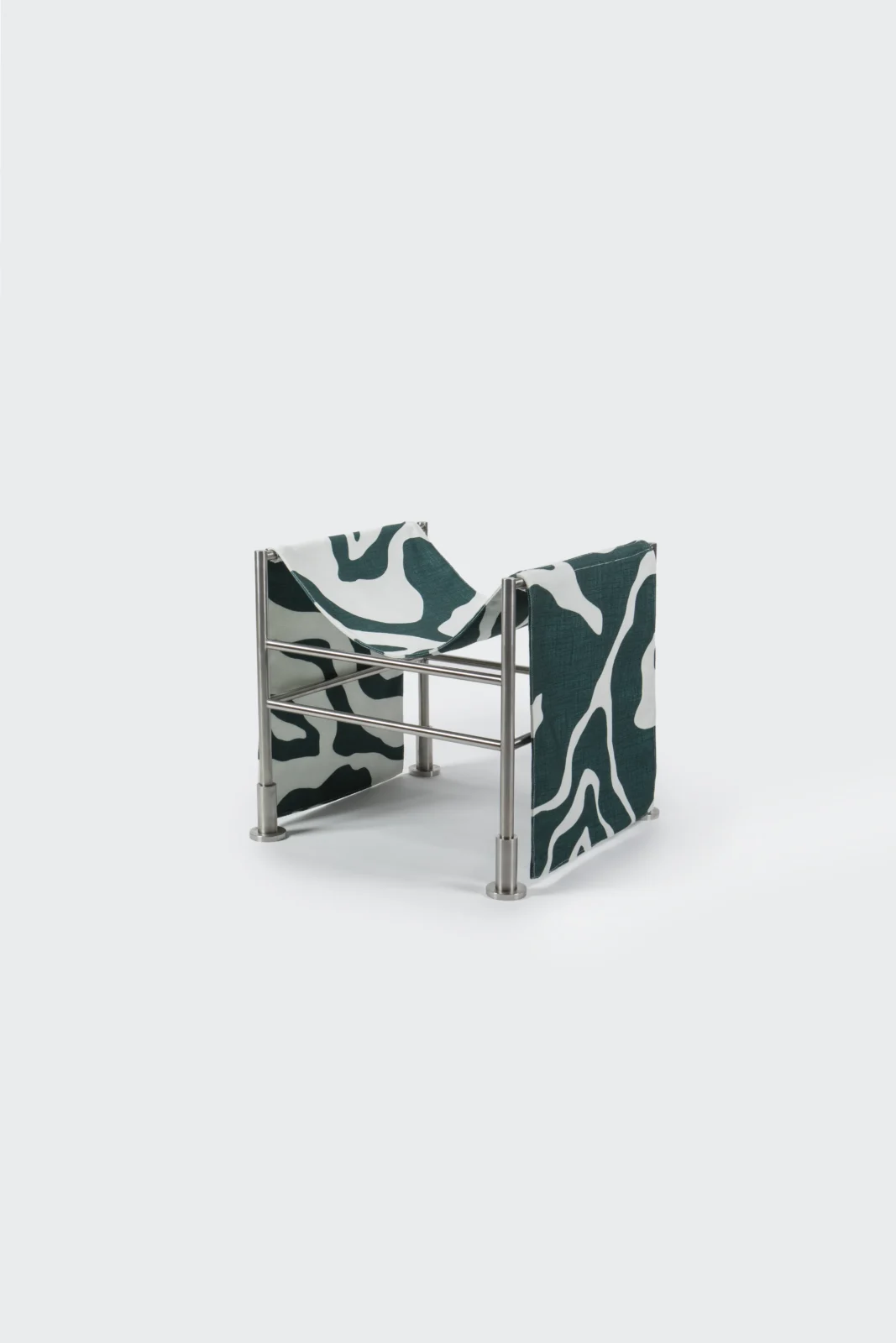 Quattro - Removable Textile / Steel Stool — 1